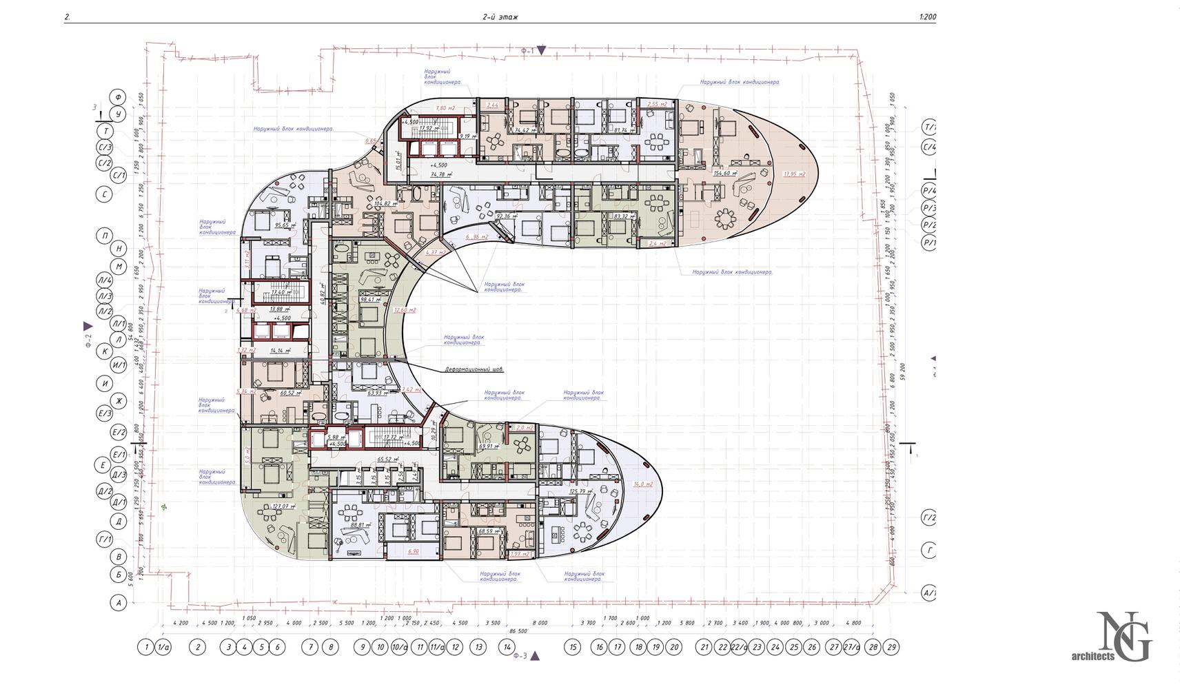 Second floor plan