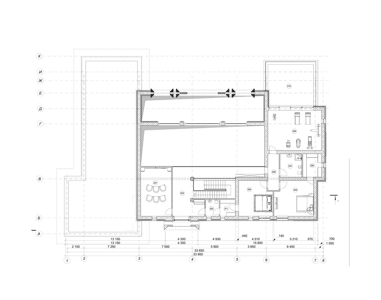 Second floor plan